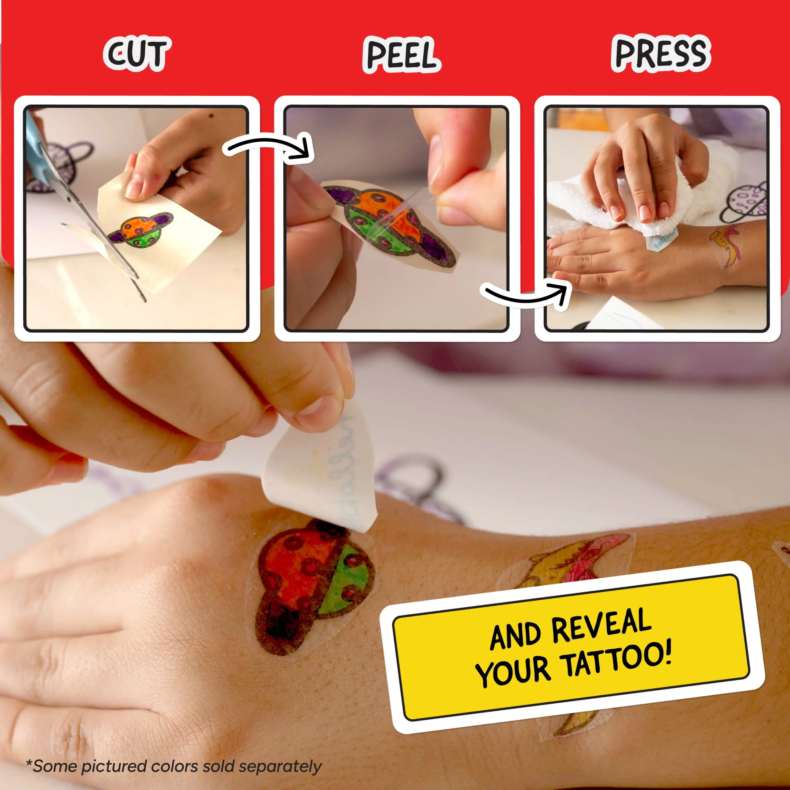 Hello Blink Tattoo Maker Temporary Body Art for Kids Ages 8+ - Image 5