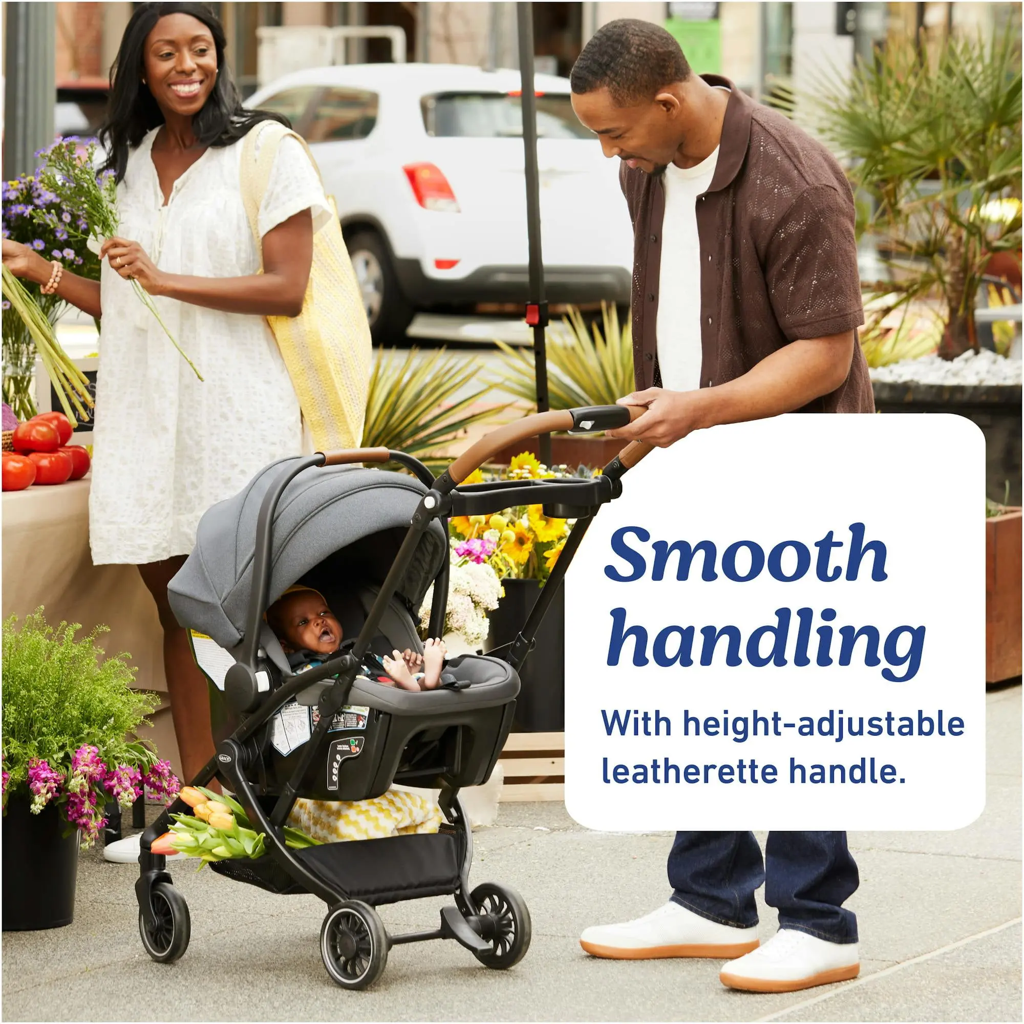 Graco GoMax Compact Stroller Frame, Ace 2024, Black - Image 5