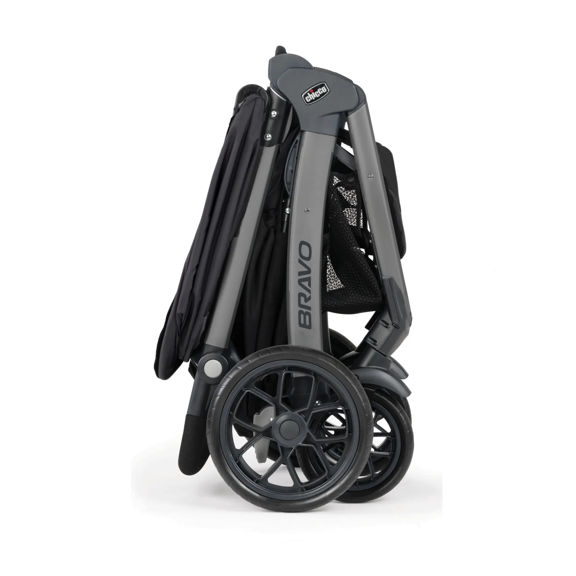 Chicco Bravo Sport Trio Travel System - Iron (Black), New - Image 5