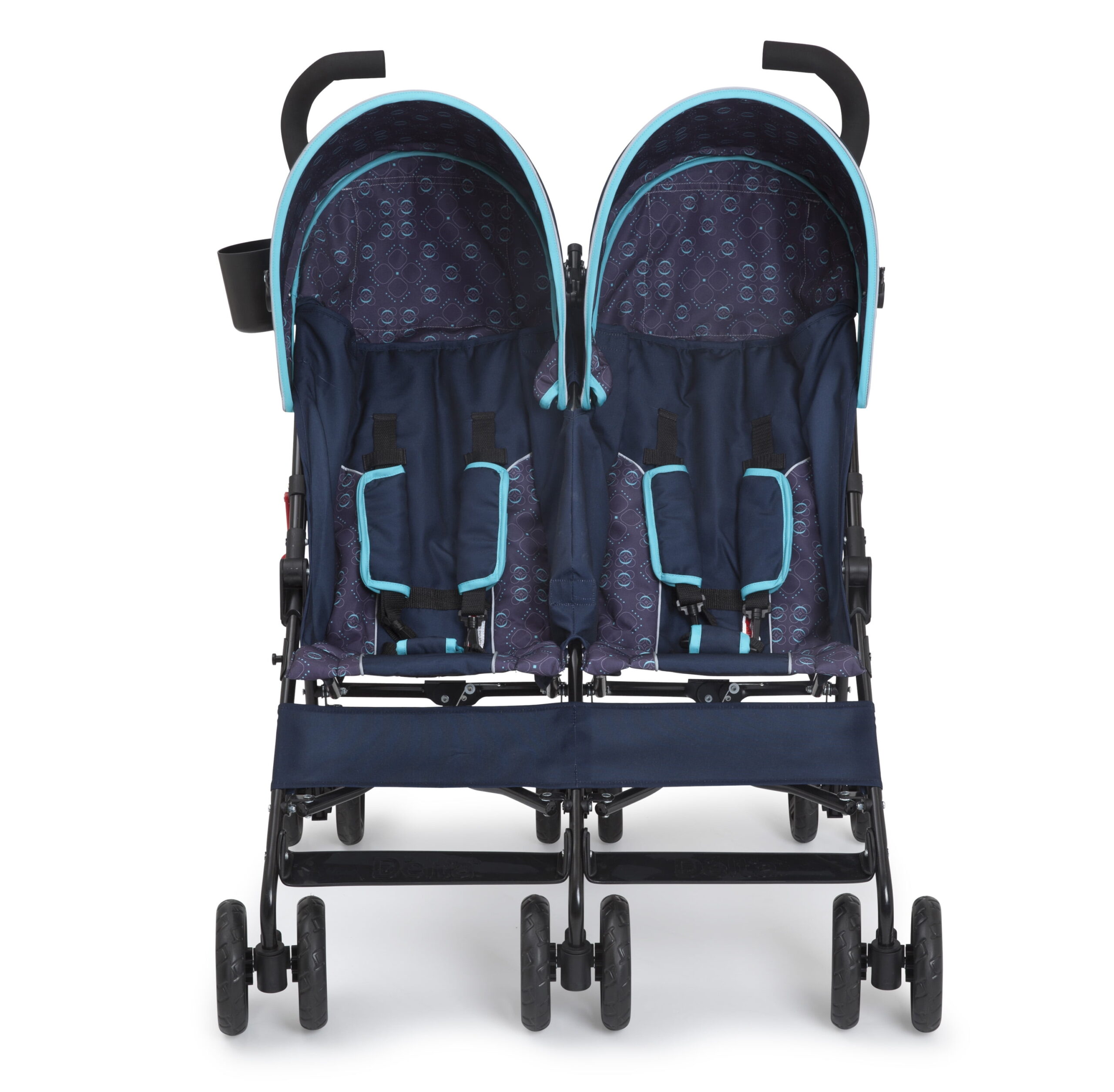 Delta Children LX Side by Side Double Stroller, Night Sky - Image 5