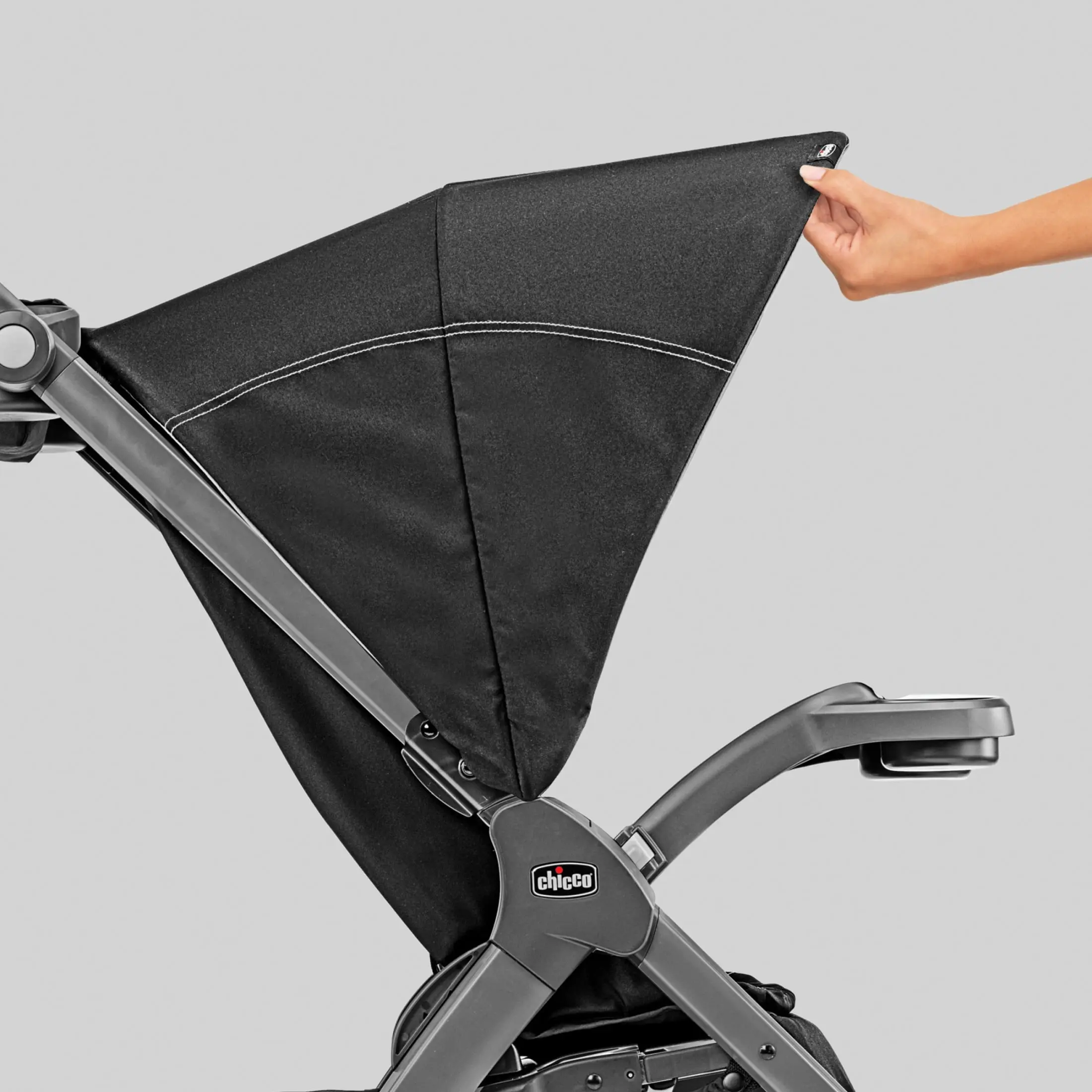 Chicco Bravo Sport Trio Travel System - Iron (Black), New - Image 6