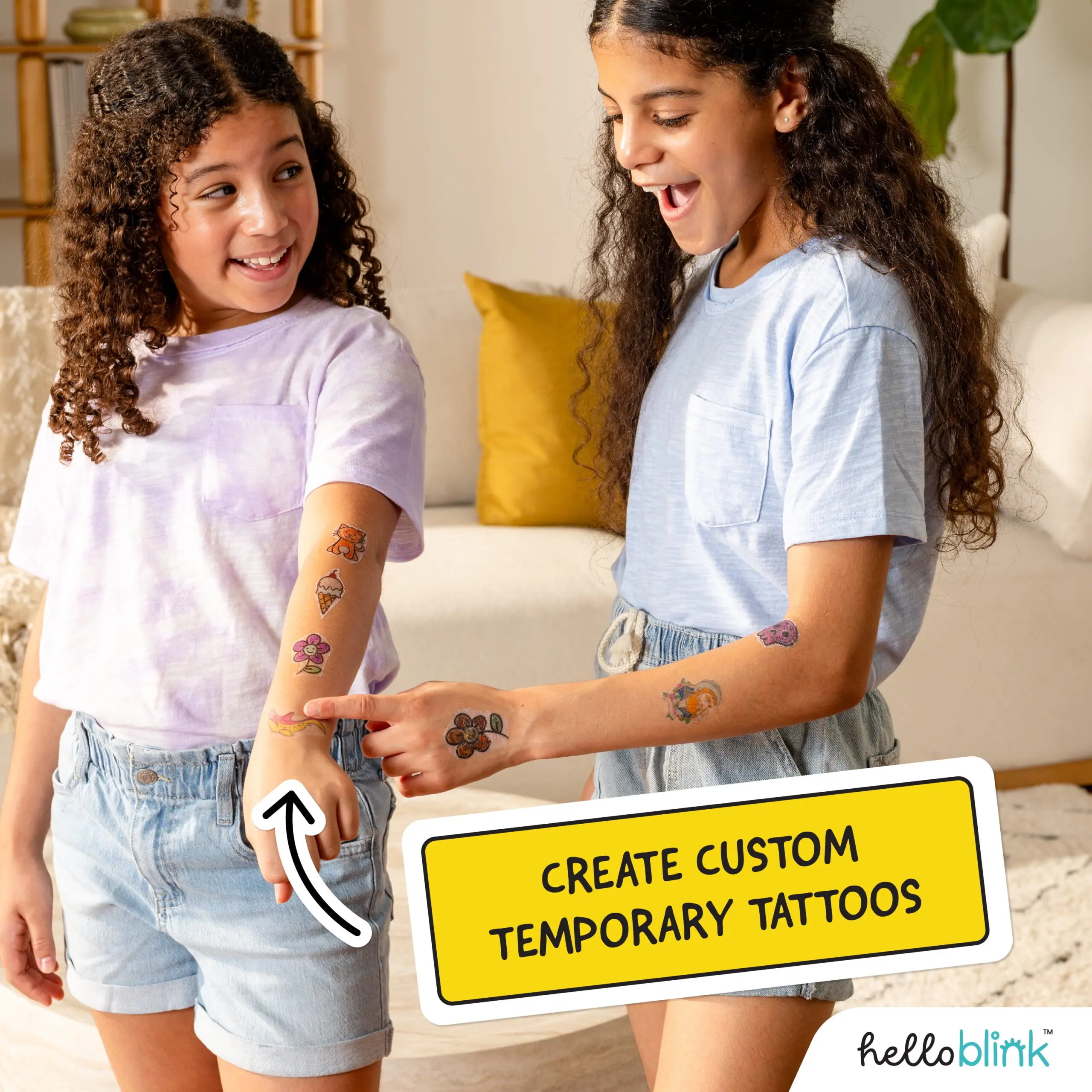 Hello Blink Tattoo Maker Temporary Body Art for Kids Ages 8+ - Image 2