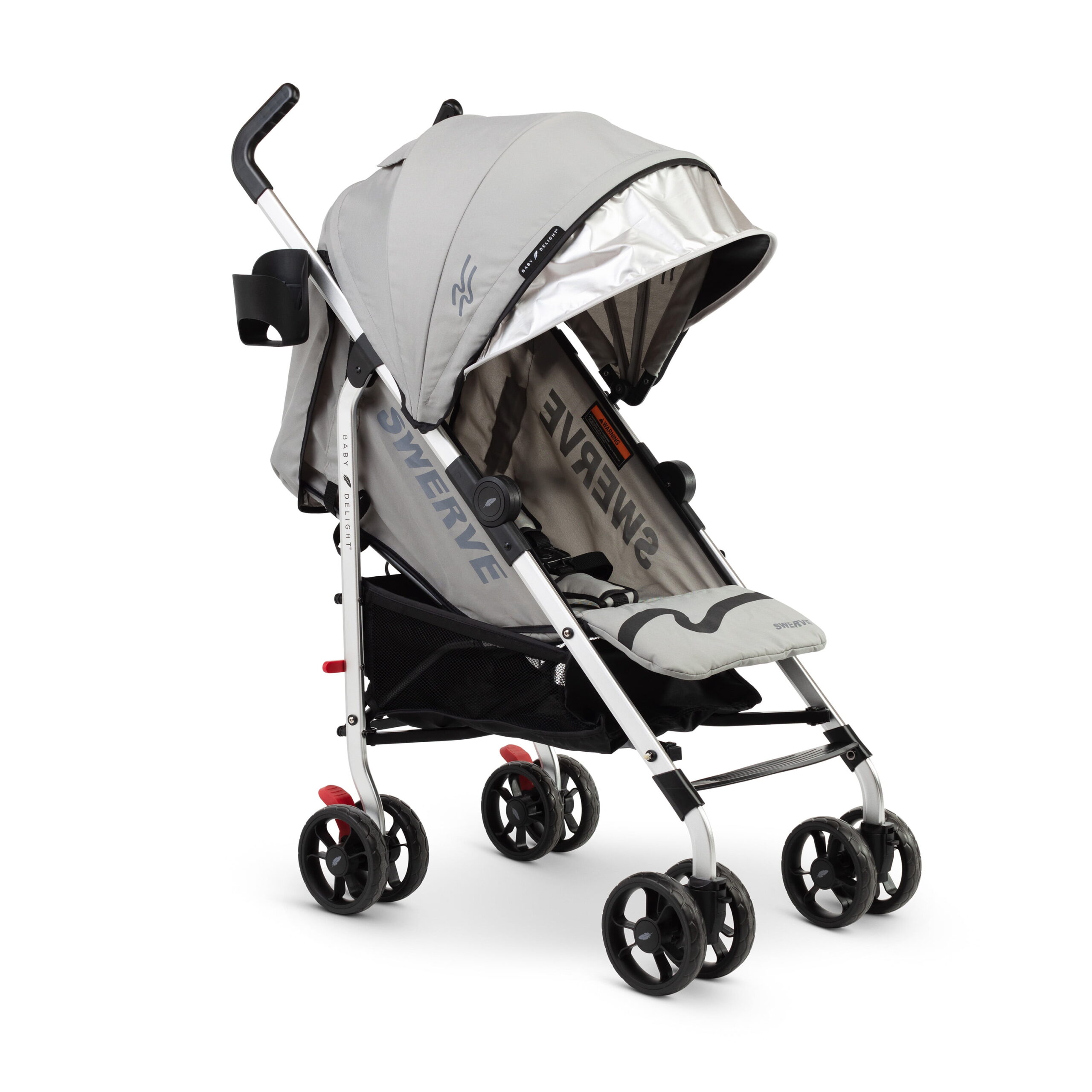 Baby Delight Swerve Baby Stroller, Grey