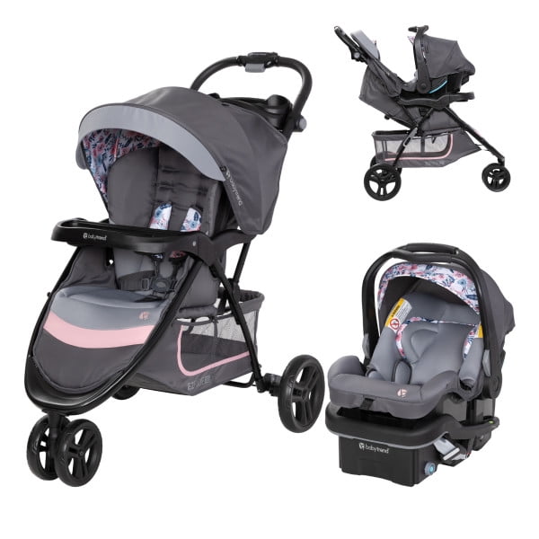 Baby Trend EZ Ride SE Travel System with Secure-Lift Infant Car Seat - Bluebell