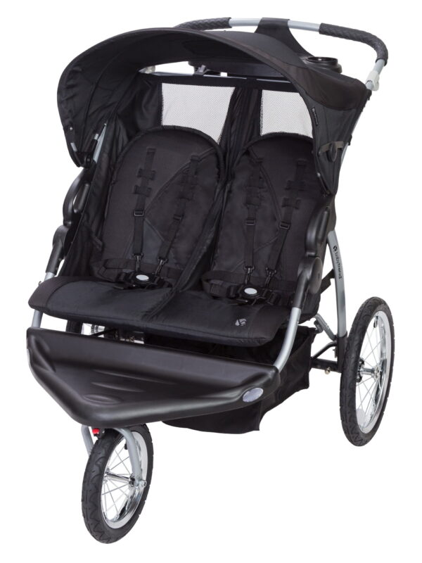 Baby Trend Expedition Double Jogging Stroller, Black