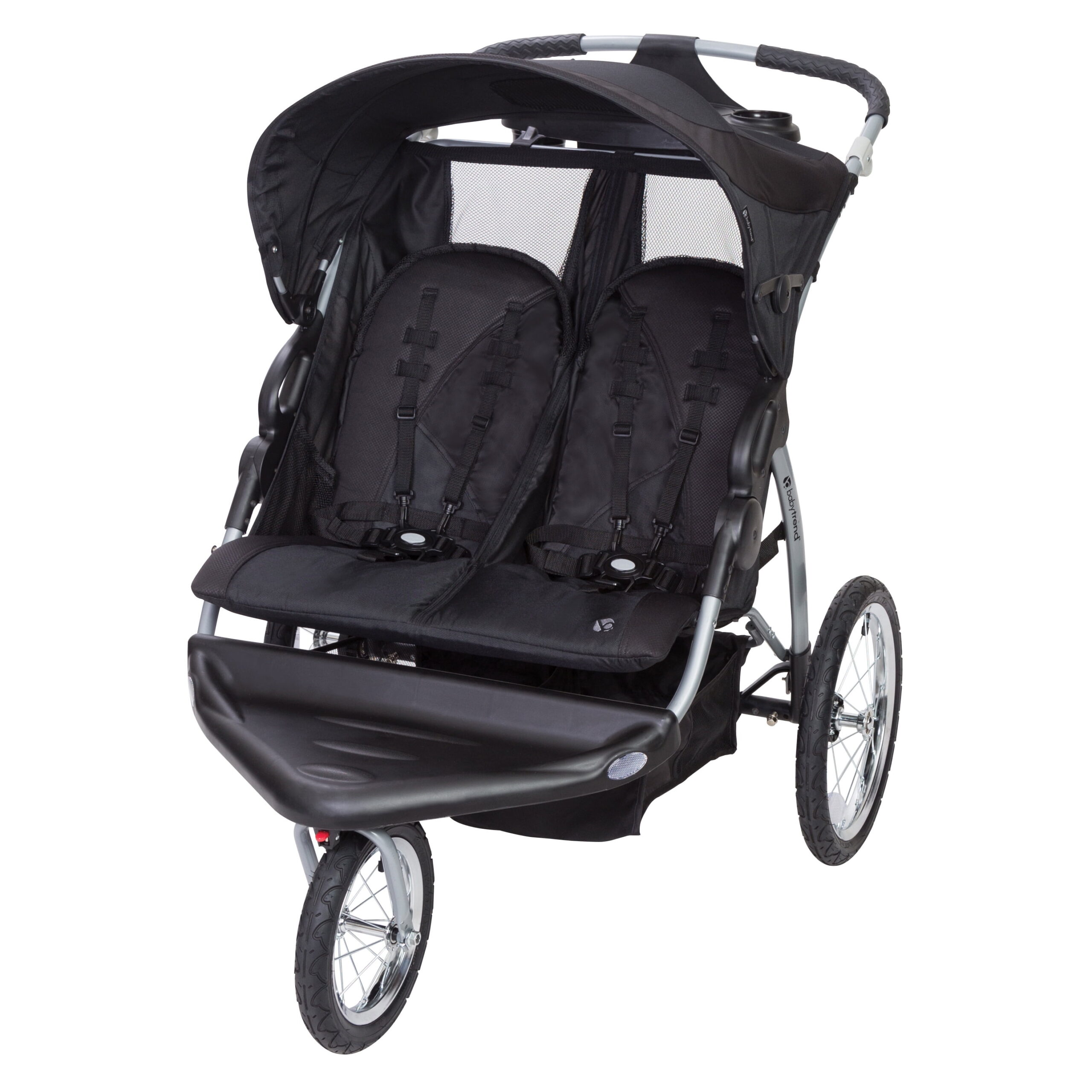 Baby Trend Expedition Double Jogging Stroller, Black