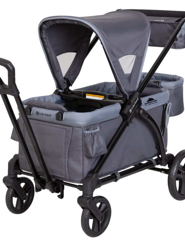 Baby Trend Expedition Expedition 2-in-1 Stroller Wagon Plus, Ultra Grey