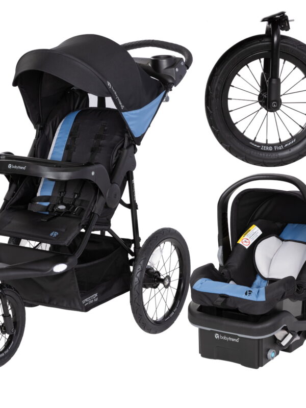 Baby Trend Expedition® Zero Flat Jogger Travel System with LED Lights (with EZ-Lift™ PLUS)