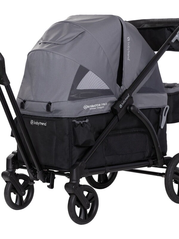 Baby Trend Navigator Pro 2-in-1 Stroller Wagon, Dash Black