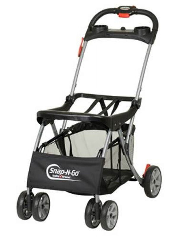 Baby Trend Snap-N-Go Universal Single Car Seat Carrier Stroller, Black