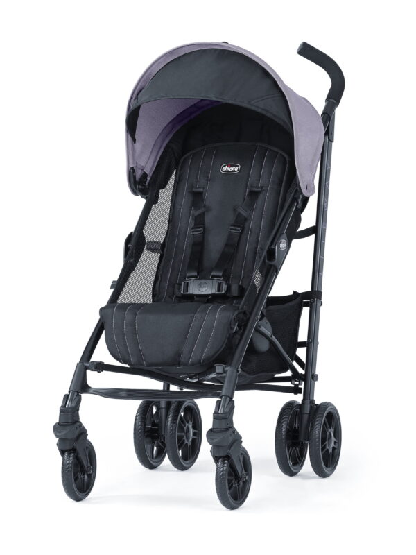 Chicco Liteway Lightweight Stroller, Compact 3D-Fold and Carry Handle, For Toddlers and Children - Lavender (Purple), New
