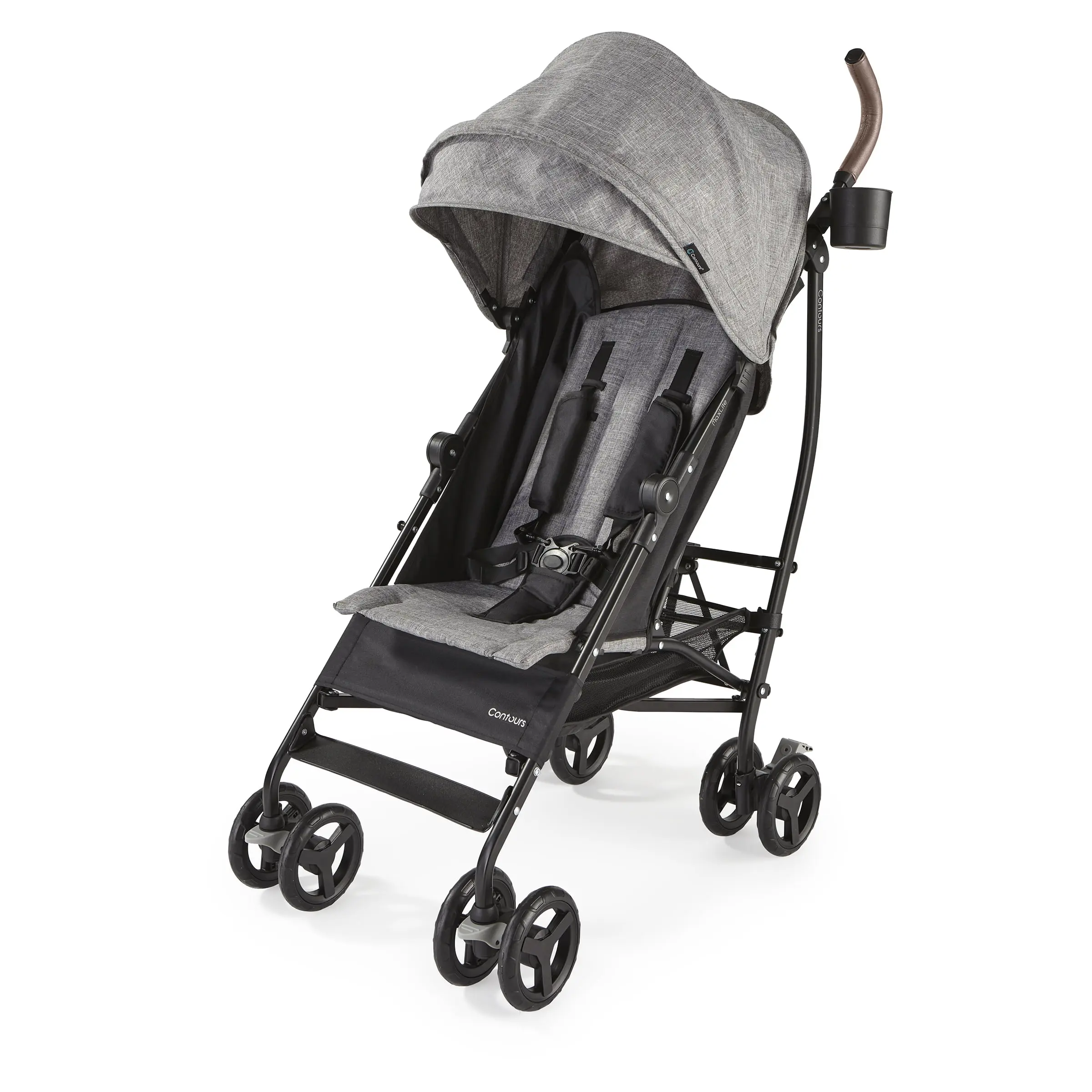 Contours MaxLite Deluxe Lightweight Grey Umbrella Stroller