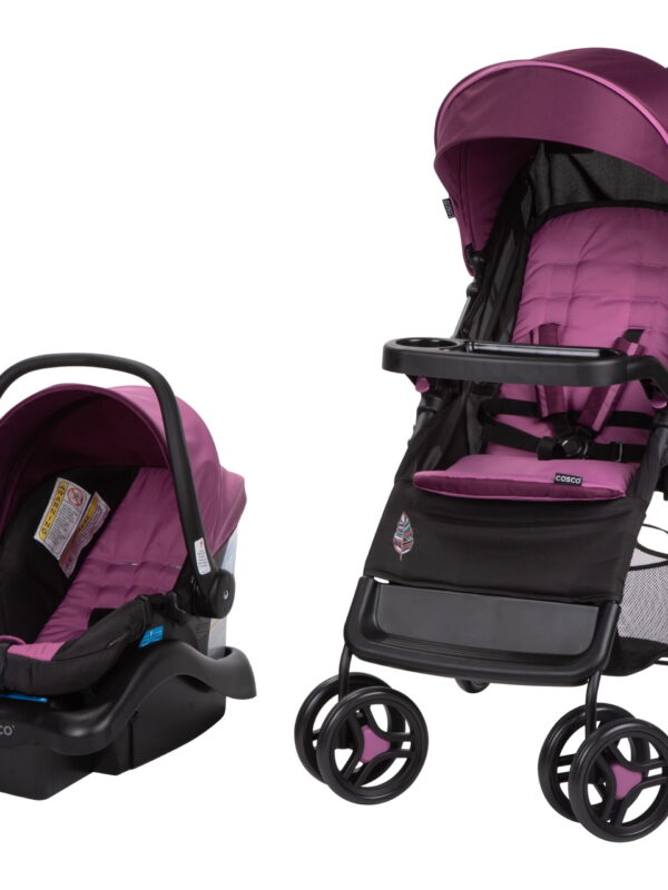 Cosco Kids Lift & Stroll DX Travel System, Free Spirit Purple