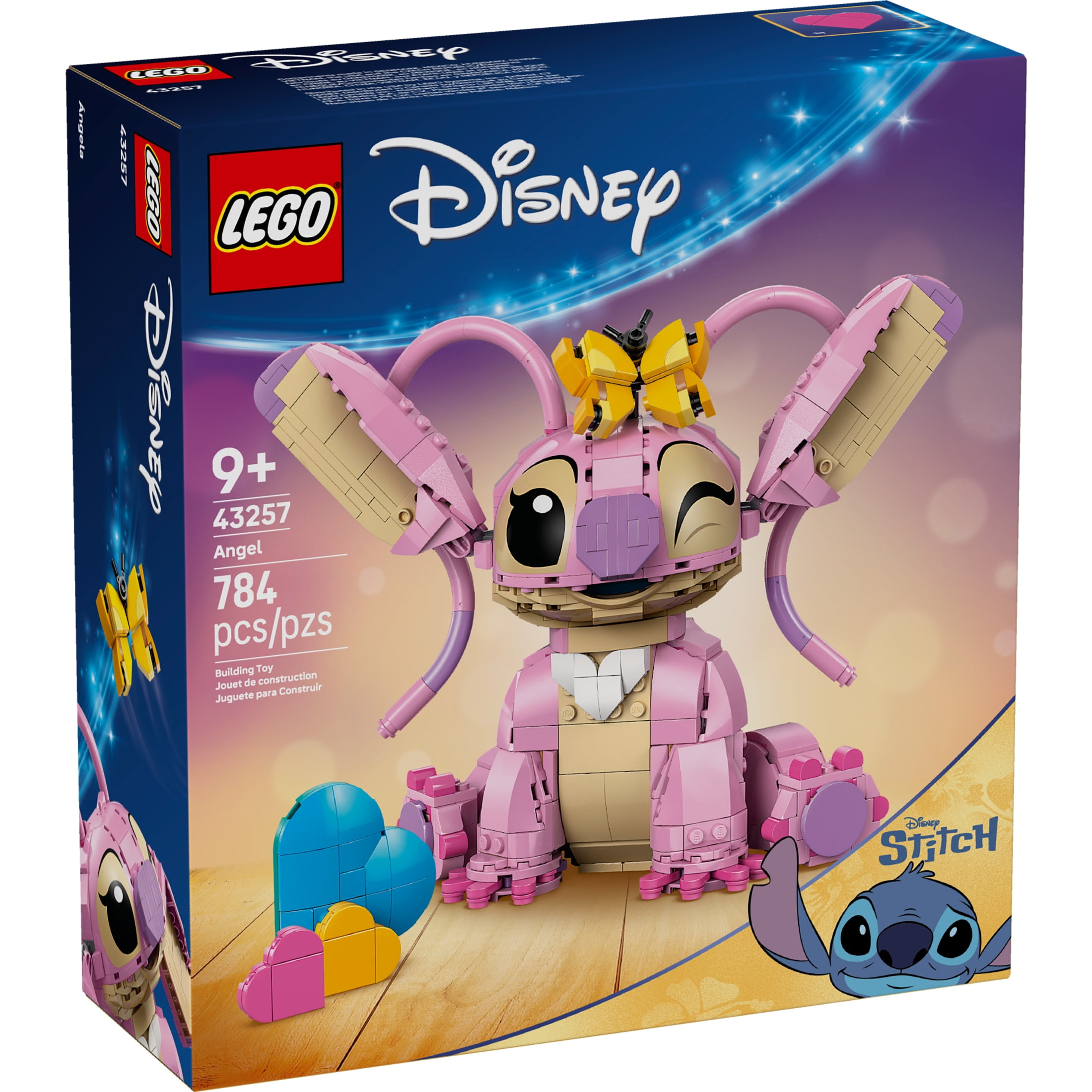 LEGO Disney Angel Lilo & Stitch Kids Toy - Room Decor and Building Set for Girls and Boys, Ages 9+ - Gift for Christmas - 43257 - Image 2