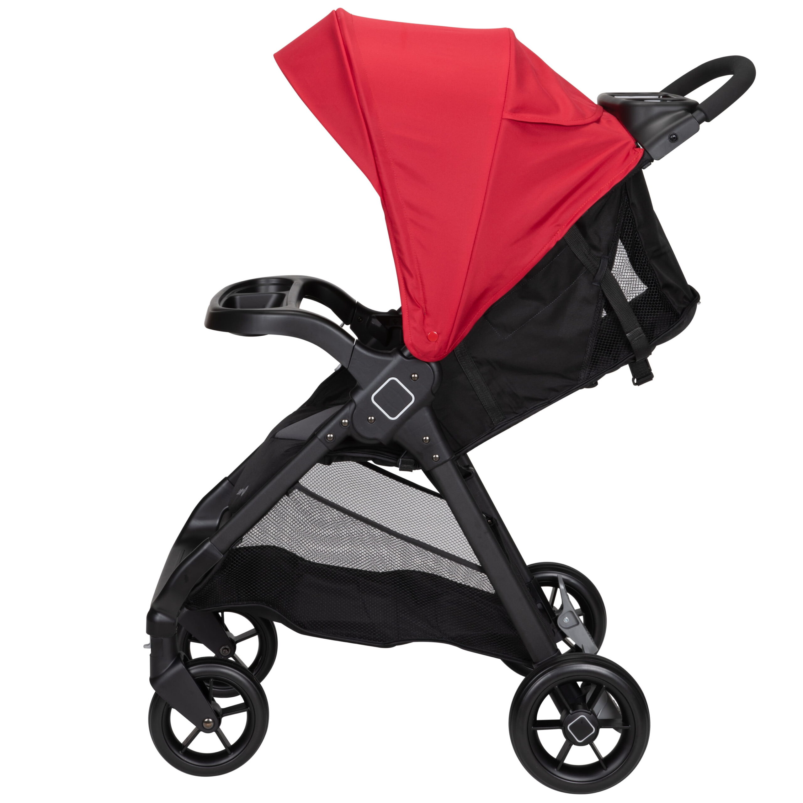 Safety 1st Smooth Ride Travel System Stroller and Infant Car Seat, Black Cherry, Toddler, Unisex - Image 4