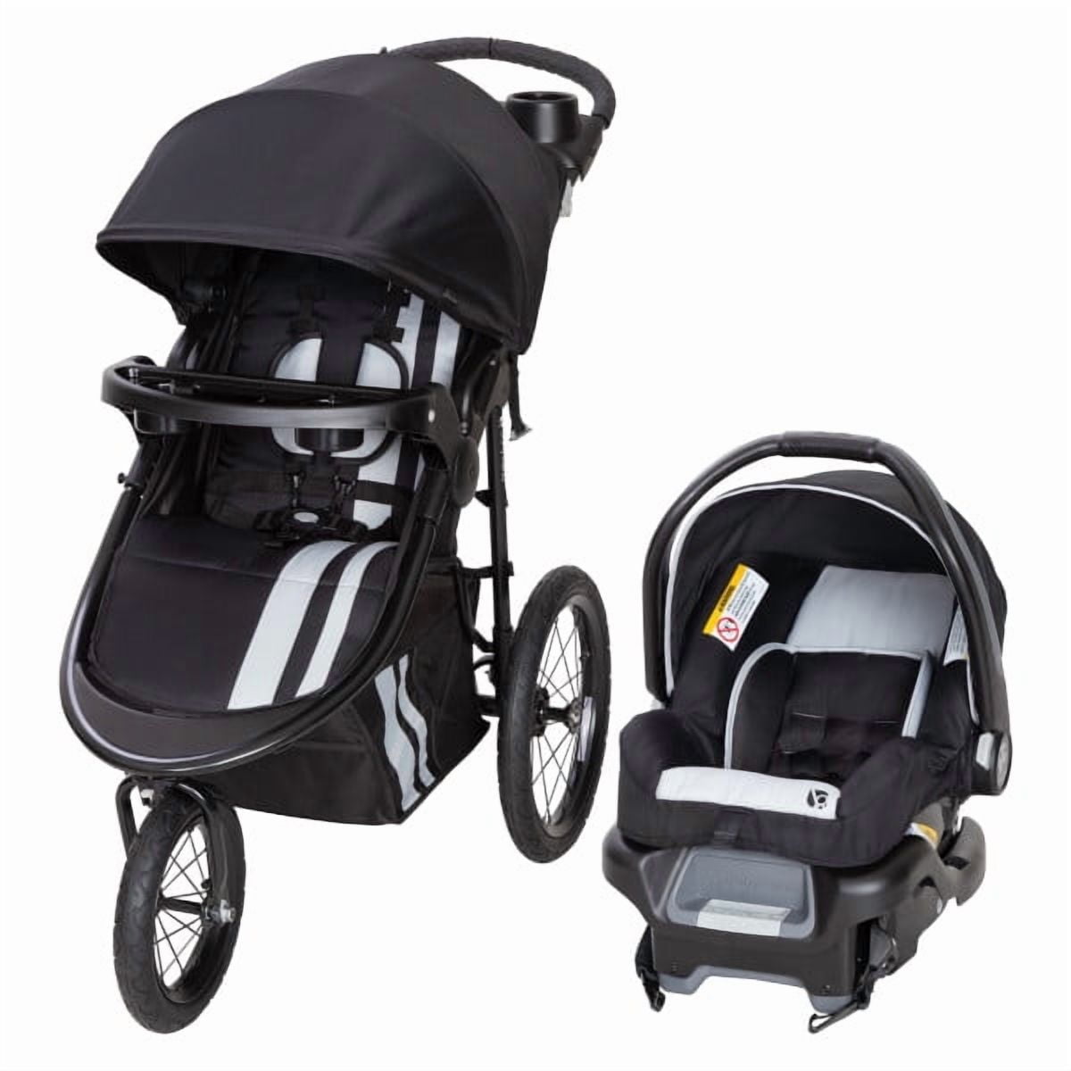 Baby Trend City Scape Jogger Travel System - Sparrow - Image 6