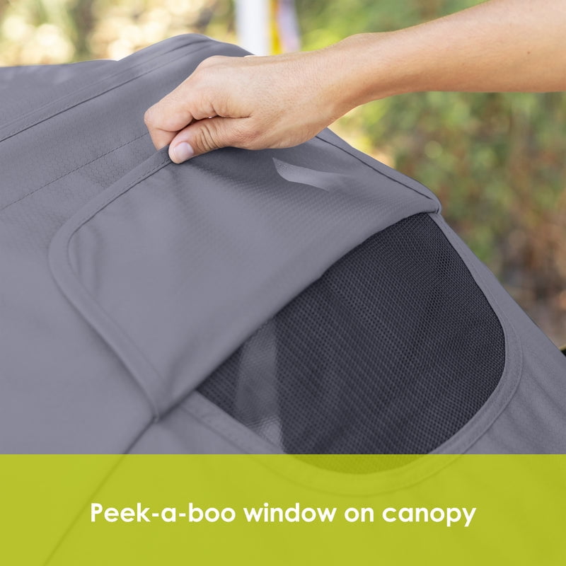 Baby Trend Navigator Plus 2-in-1 Stroller Wagon, Dash Midnight Black - Image 6