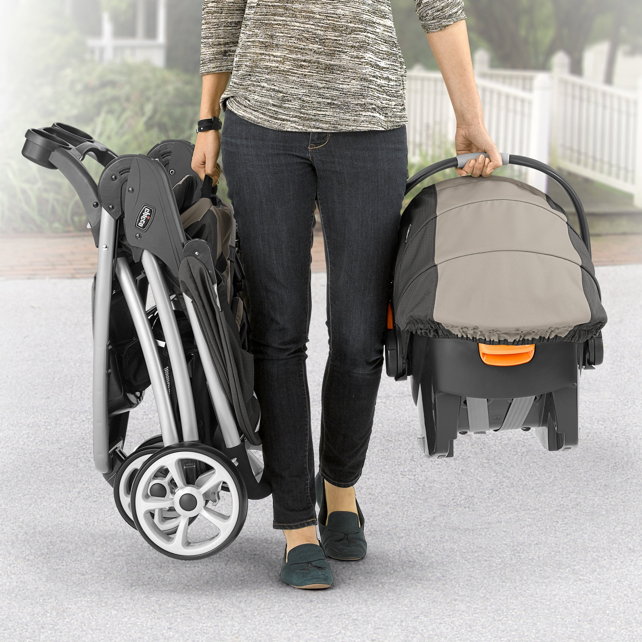 Chicco Viaro Travel System - Black (Black), New - Image 2