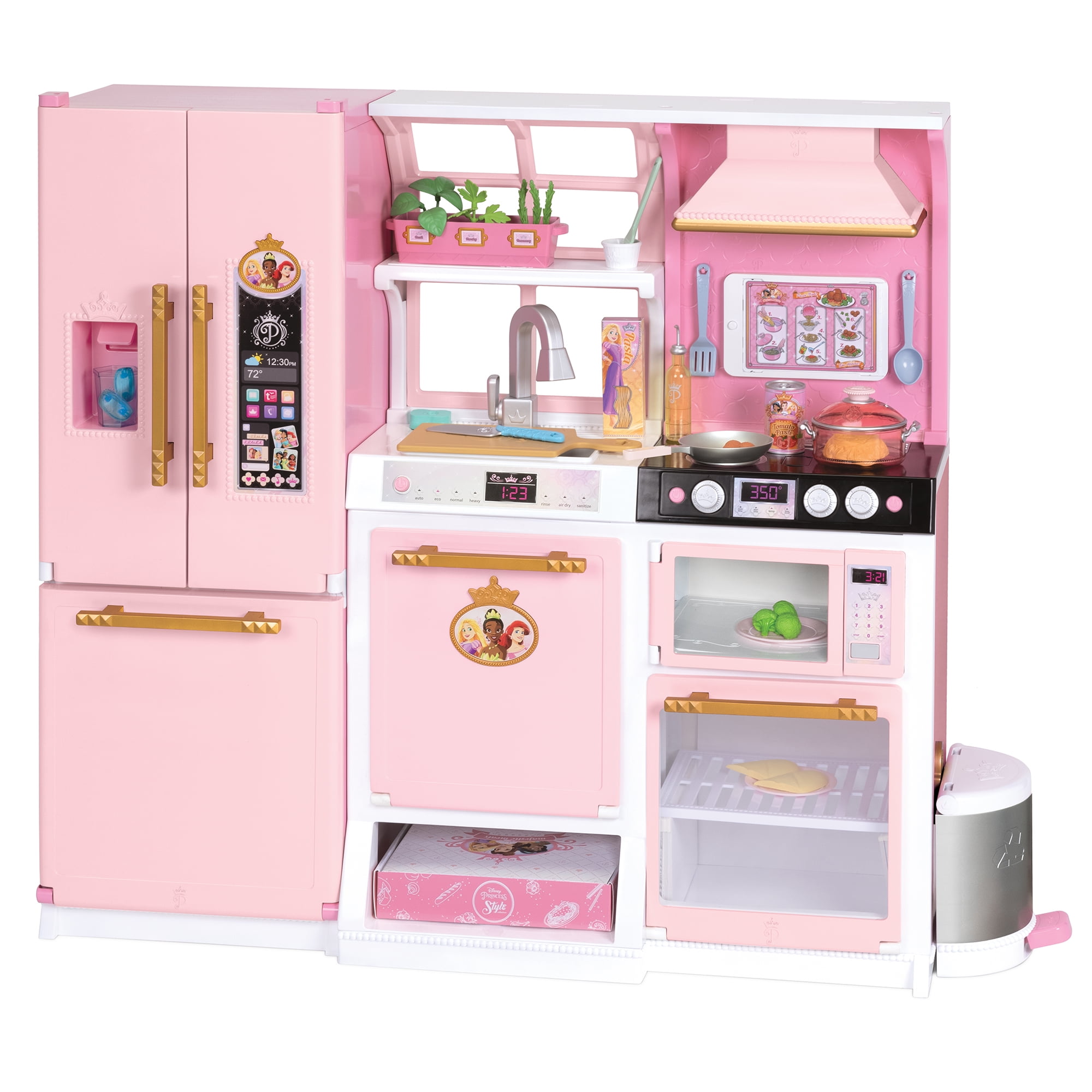 Disney Princess Style Collection Fresh Prep Gourmet Kitchen Child 3 to 6 Years, Pink - Image 6