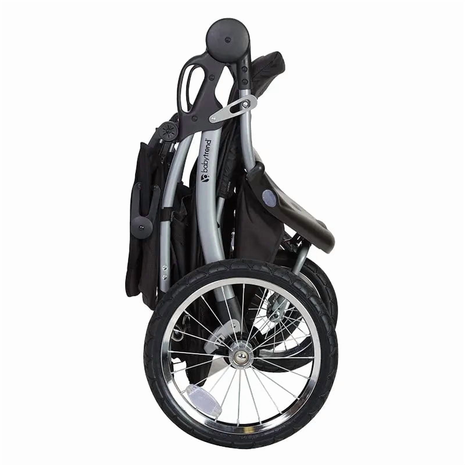 Baby Trend Expedition Double Jogging Stroller, Black - Image 2