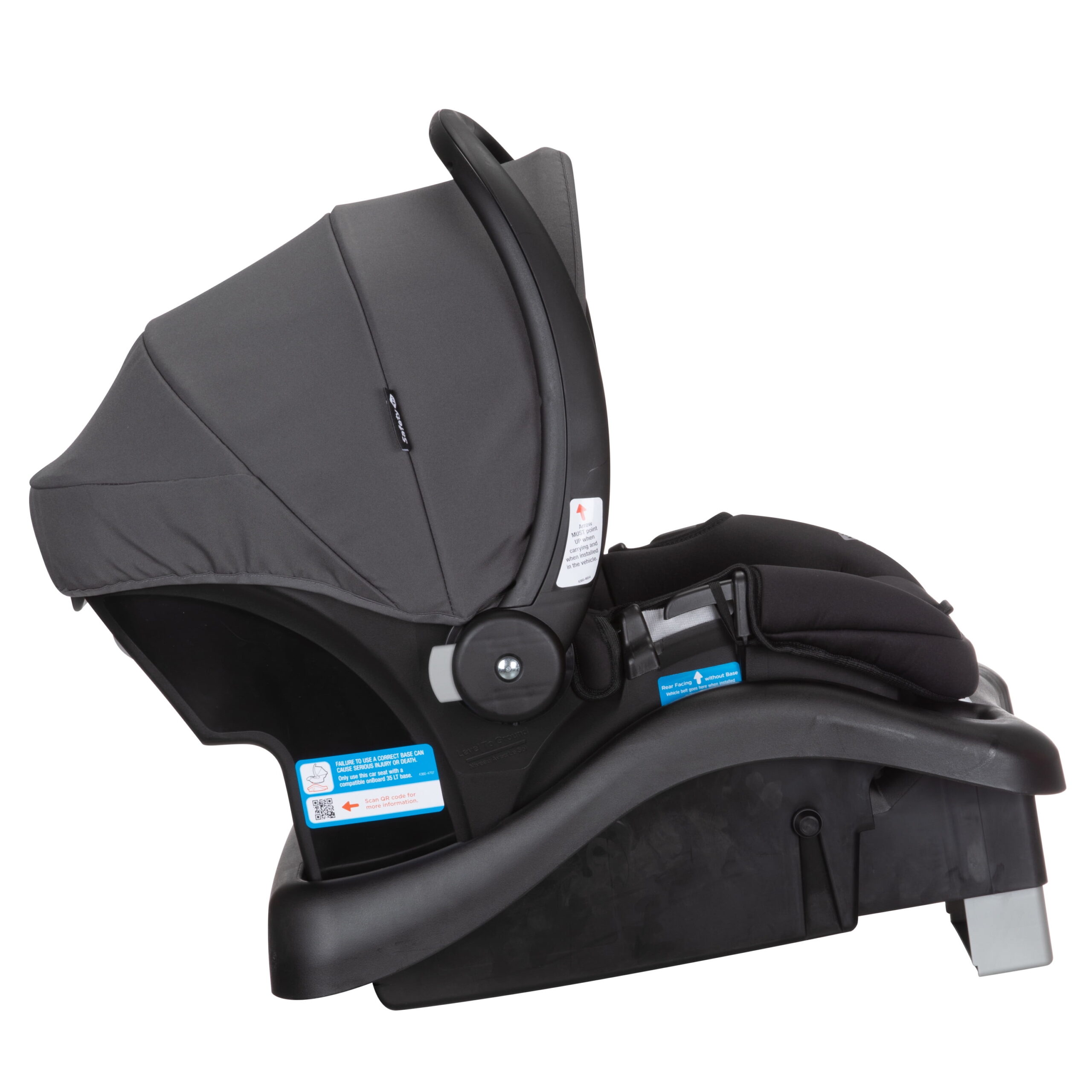 Safety 1st Smooth Ride Travel System Stroller and Infant Car Seat, Monument, Toddler, Unisex - Image 5