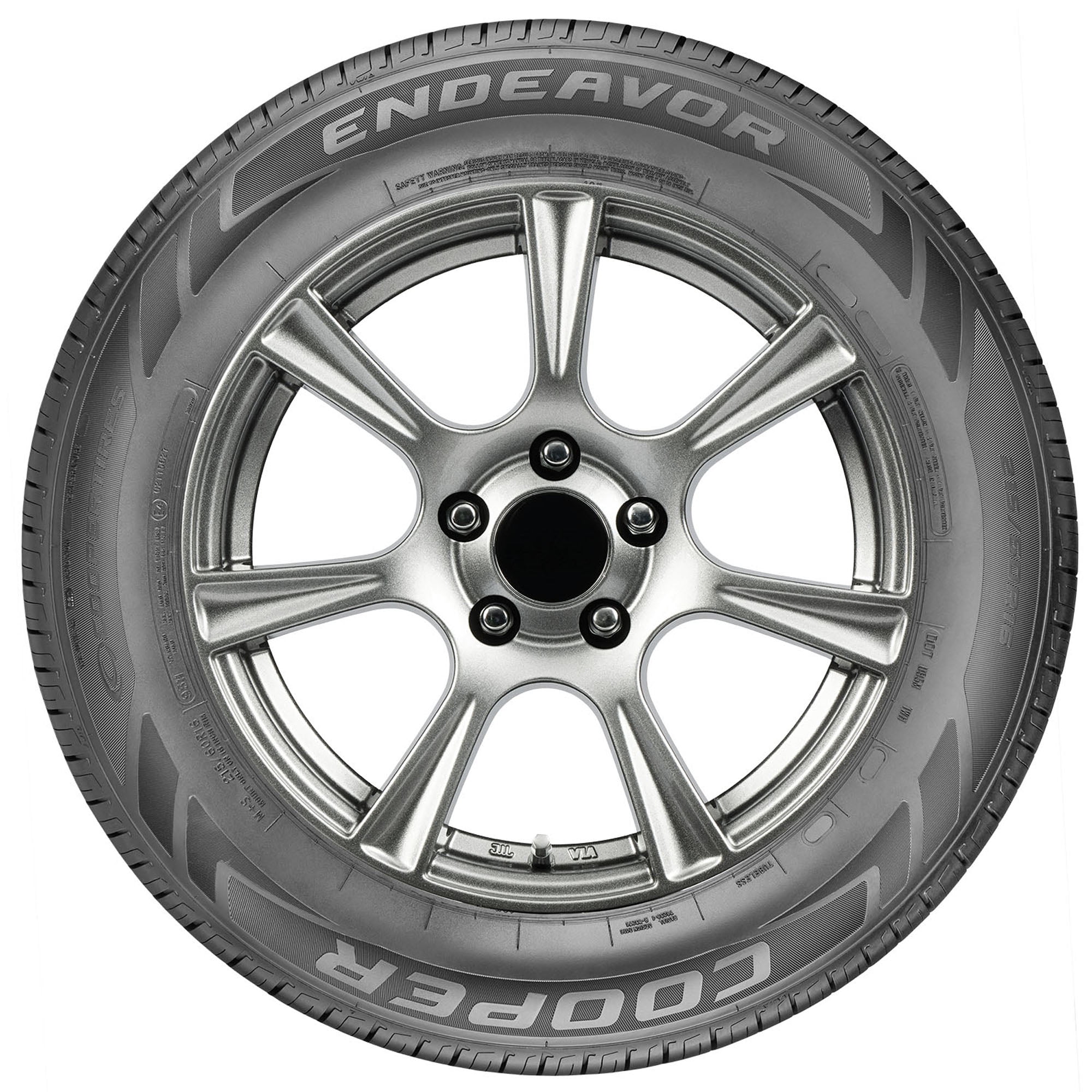 Cooper Endeavor All Season 225/50R17 98V XL Passenger Tire - Image 2