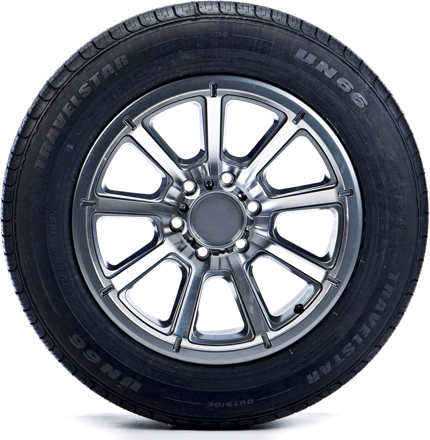 Travelstar UN66 255/65R18 111H High Performance All Season Crossover CUV/SUV Tire 255/65/18(Tire Only) - Image 6
