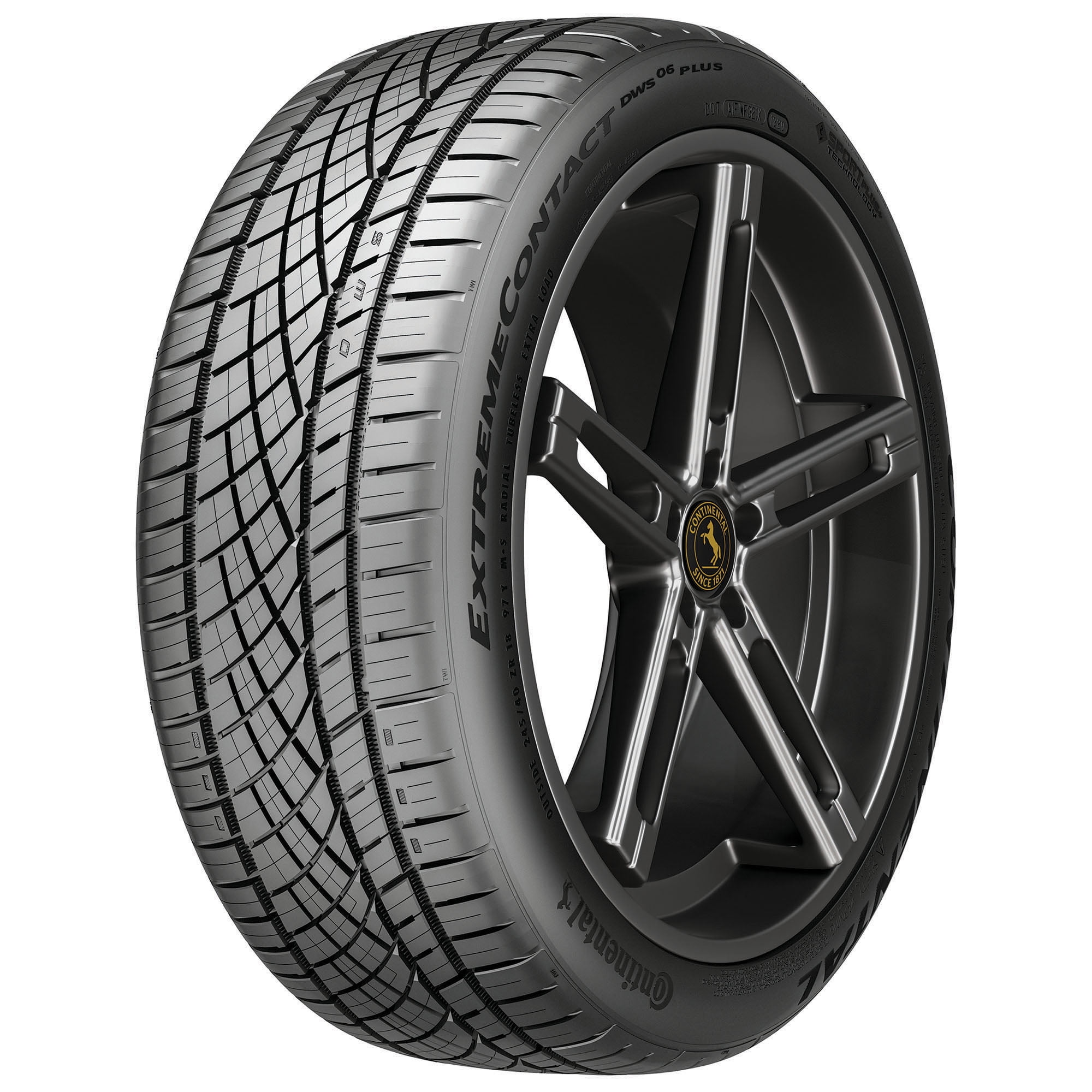 Continental ExtremeContact DWS06 PLUS UHP All Season 265/40ZR21 105W XL Passenger Tire