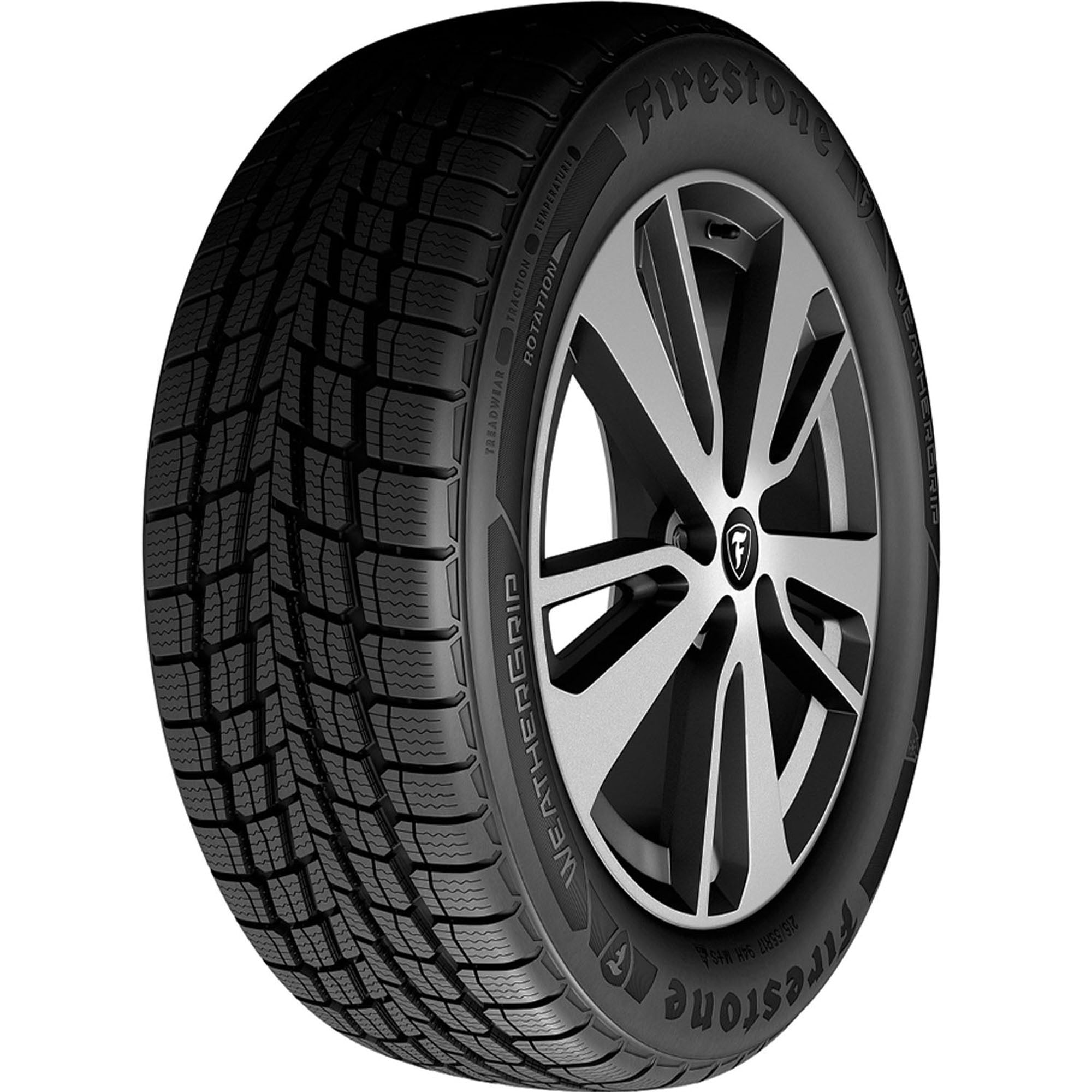 Firestone Weathergrip All Weather 235/60R18 103H Passenger Tire