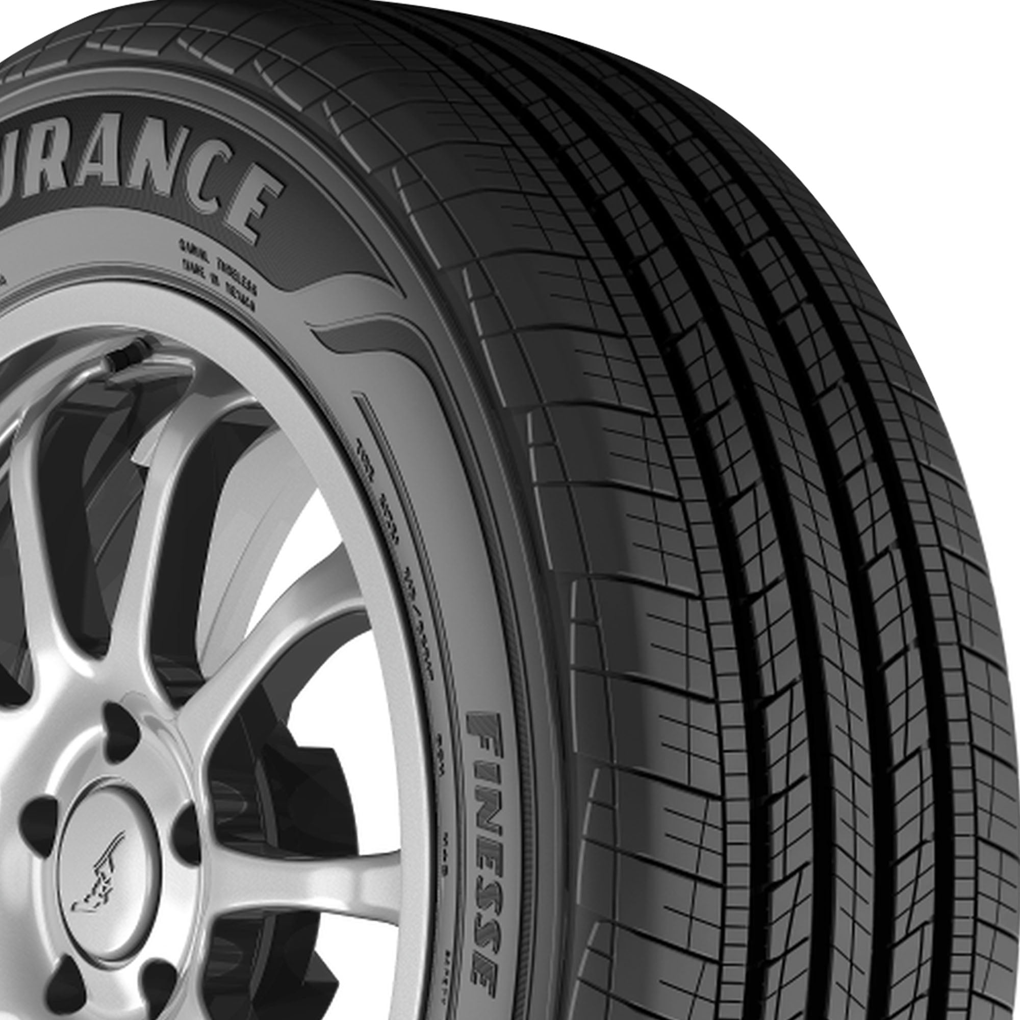 Goodyear Assurance Finesse All Season 235/55R18 100H Passenger Tire - Image 6