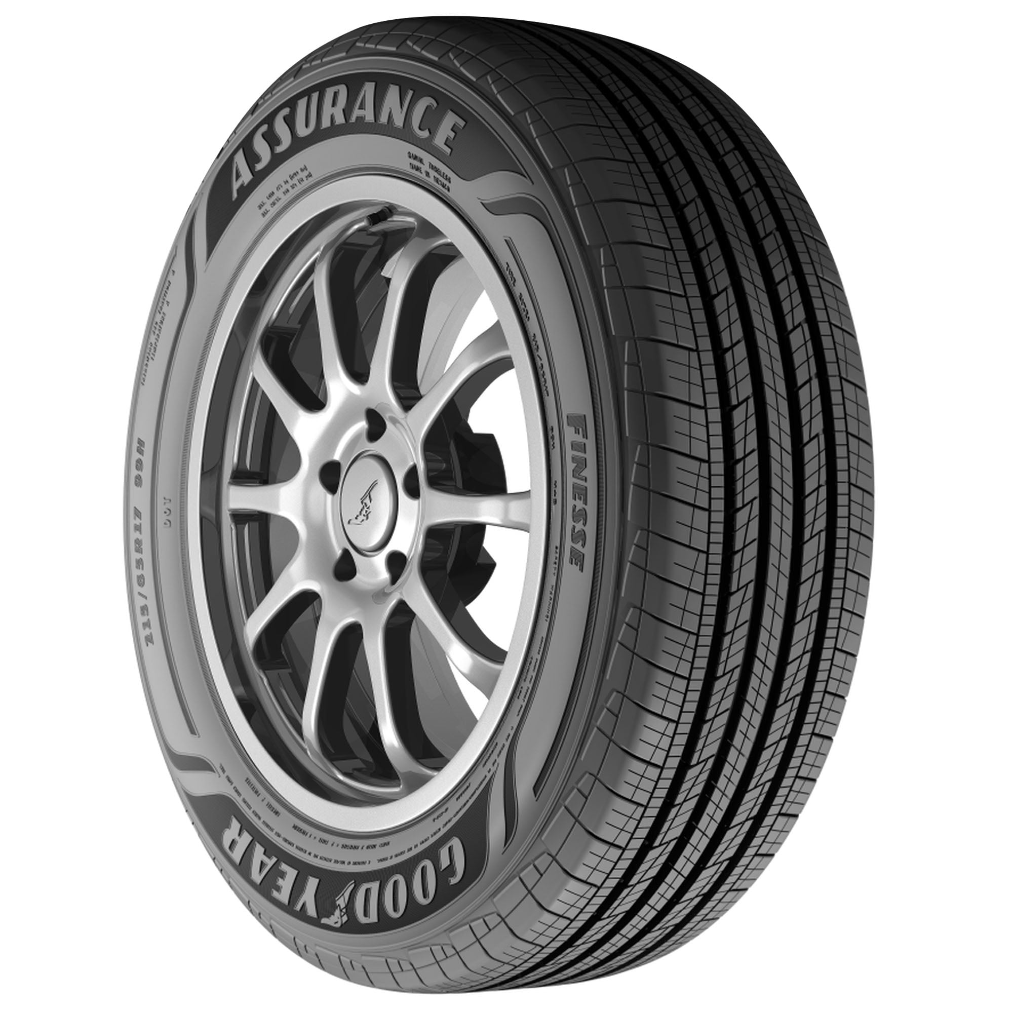 Goodyear Assurance Finesse All Season 235/55R18 100H Passenger Tire - Image 5
