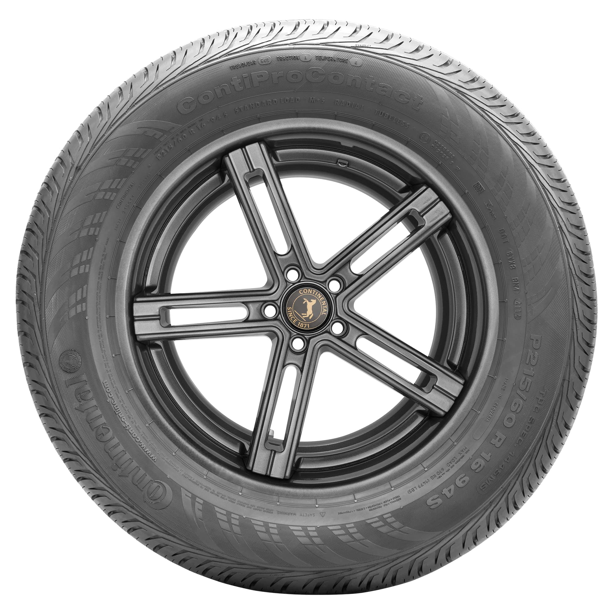 Continental ContiProContact All Season 245/45R18 96H Passenger Tire - Image 5